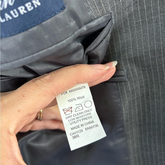 Men’s Wool Blazer, 38R - Picture 3 of 10